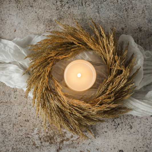 Wheat Candle Ring