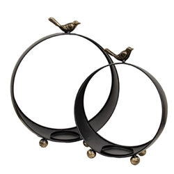 Set of 2 Round Bird Lanterns (ONLINE EXCLUSIVE)