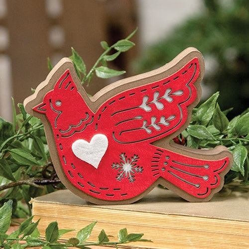 Yuletide Cardinal Sitter