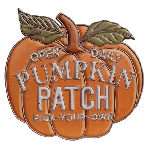 Pumpkin Patch Metal Sign