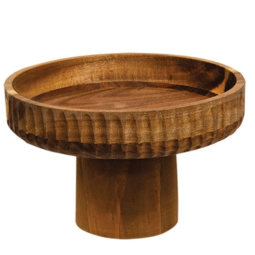 Carved Wood Pedestal