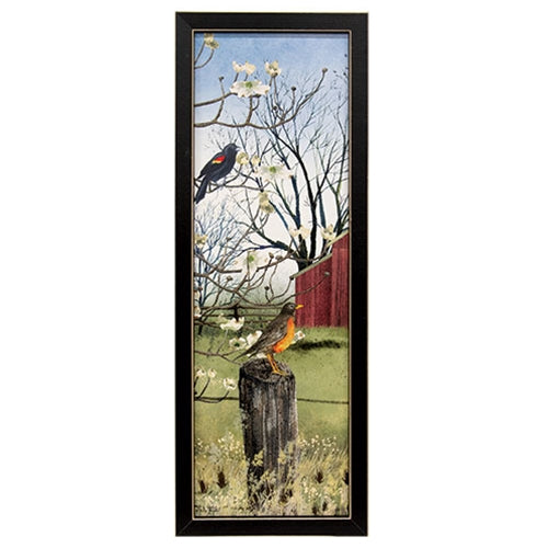 Spring Birds Framed Art (ONLINE EXCLUSIVE)