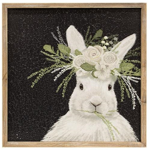 Crown Bunny Art Print