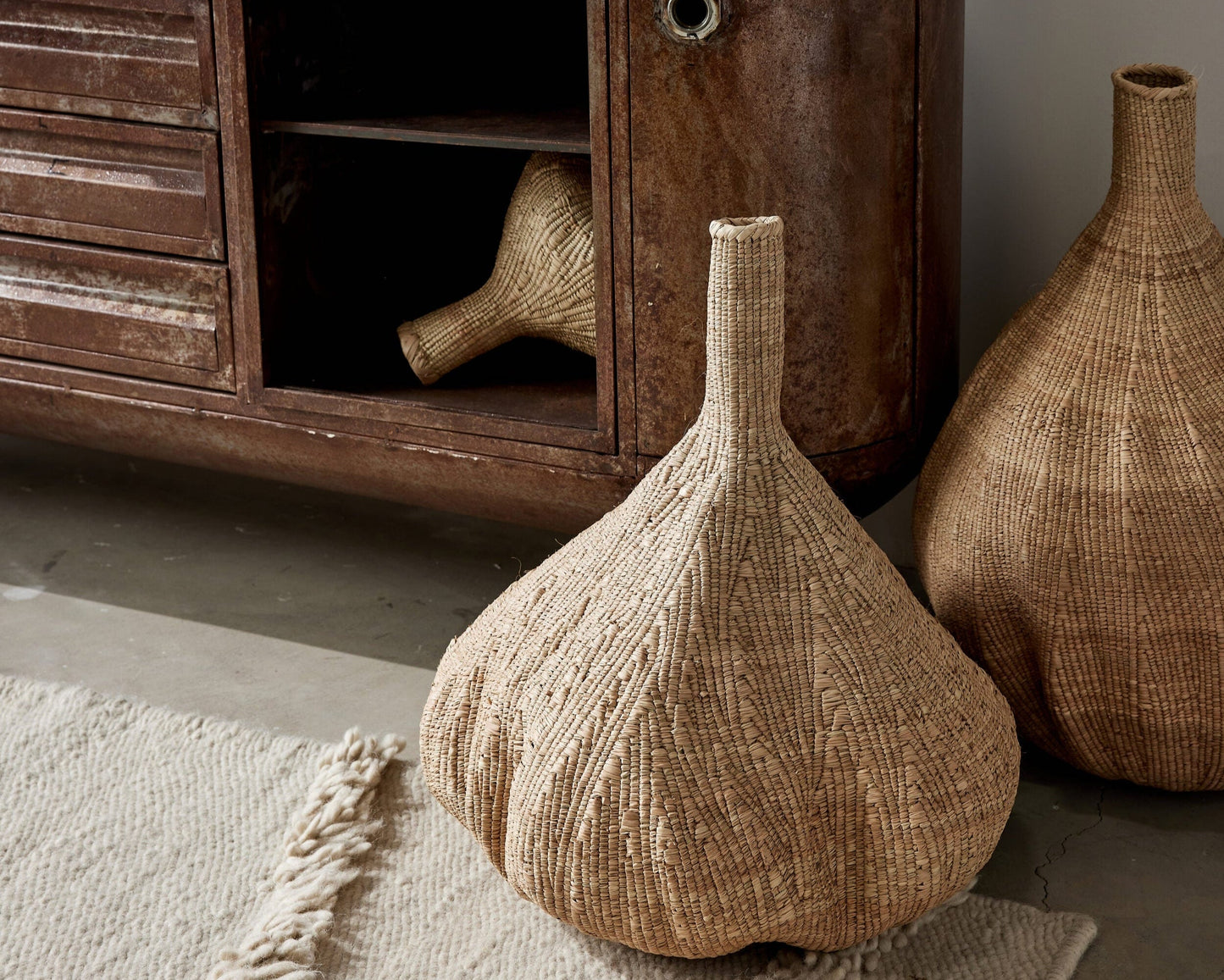 Long-Necked Ilala Garlic Gourd Basket (ONLINE EXCLUSIVE)