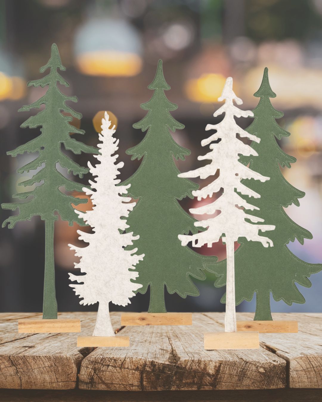Felt Trees