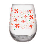 Peppermint Wine Glass