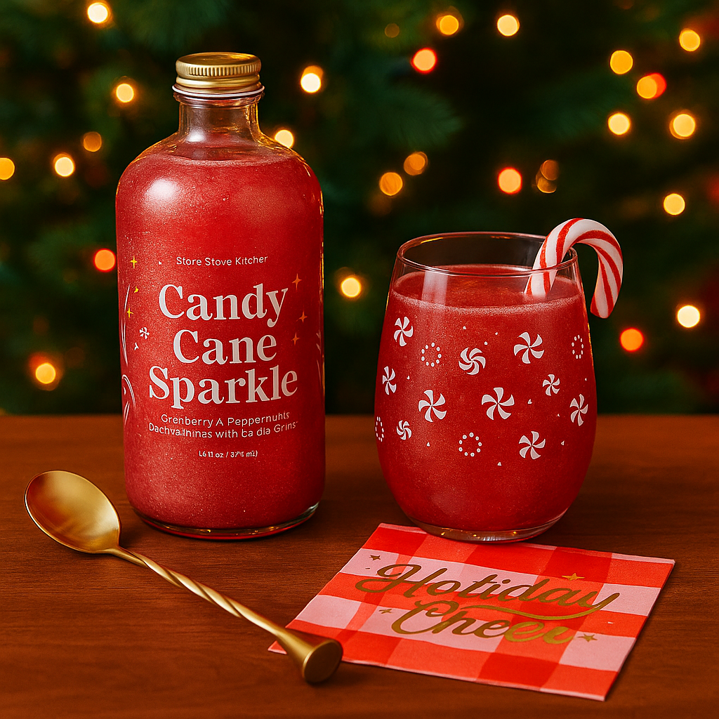 Peppermint Wine Glass