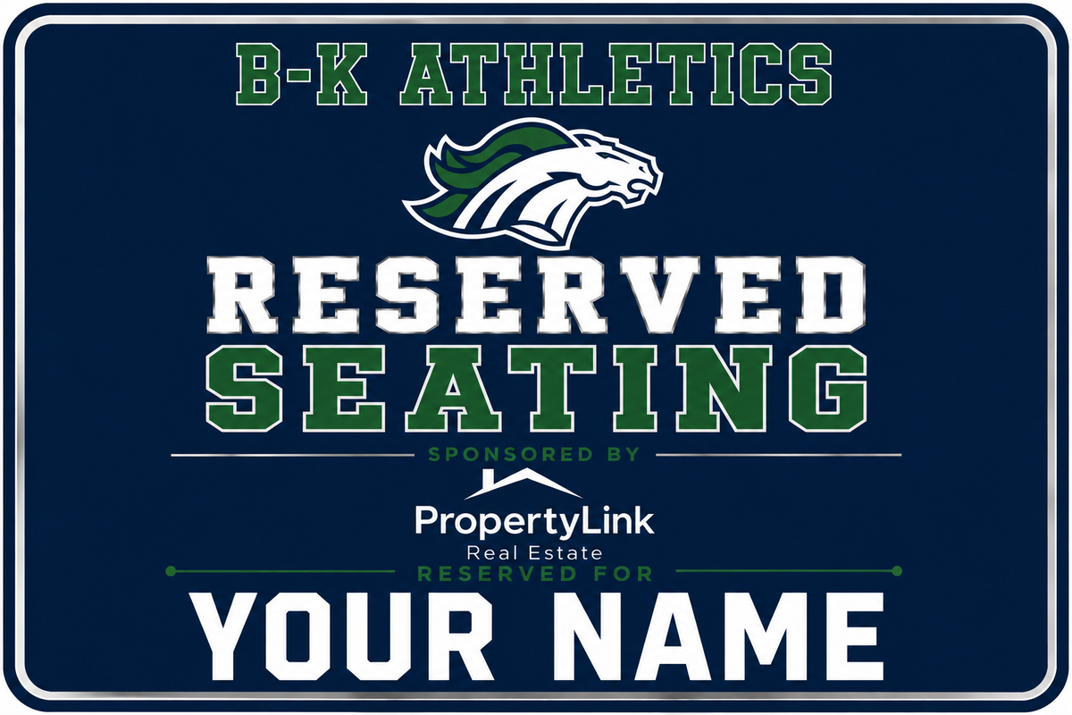 Reserved B-K Volleyball Seating