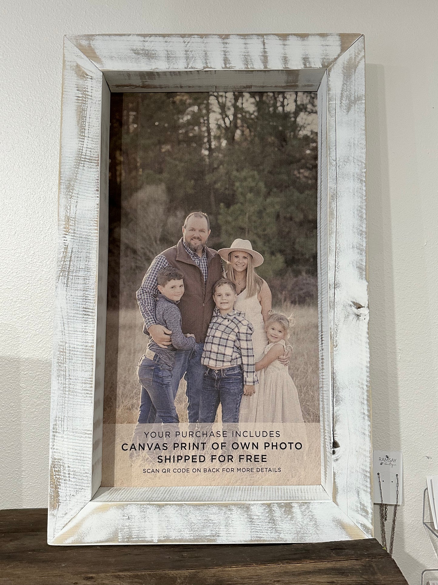 Thick Barnwood Custom Photo Frames