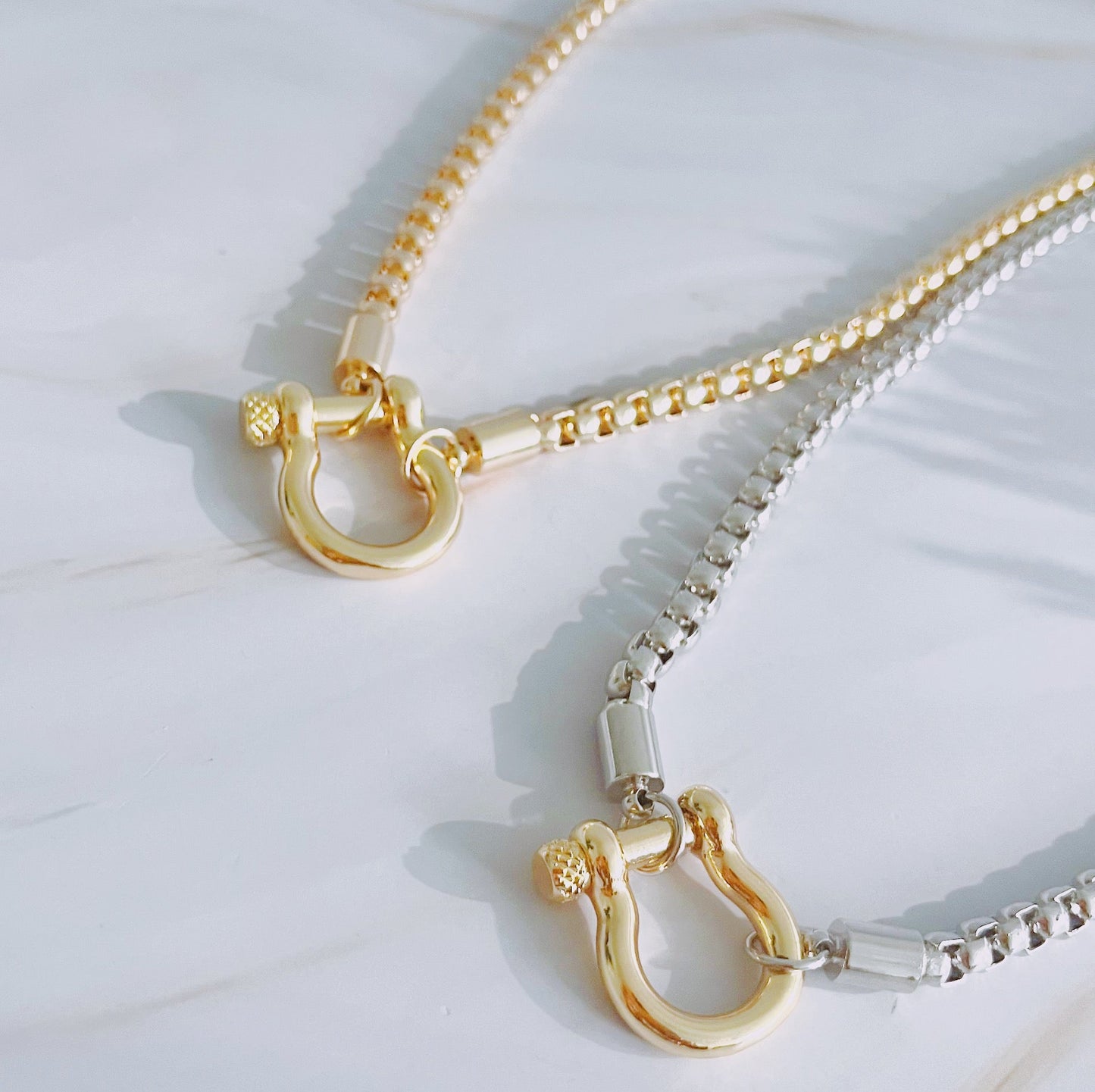 Horseshoe Clasp Necklace (ONLINE EXCLUSIVE)