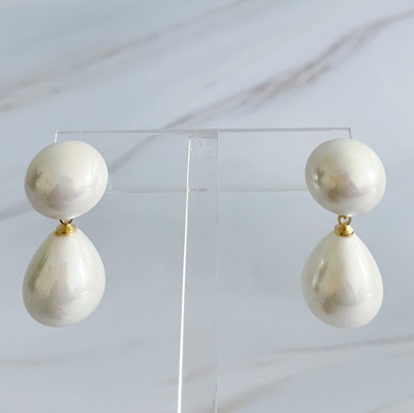 Teardrop Pearl Earrings (ONLINE EXCLUSIVE)