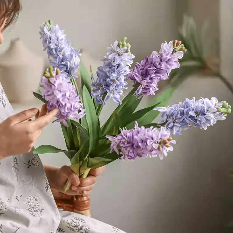 Spring Artificial Hyacinth Stem (ONLINE EXCLUSIVE)