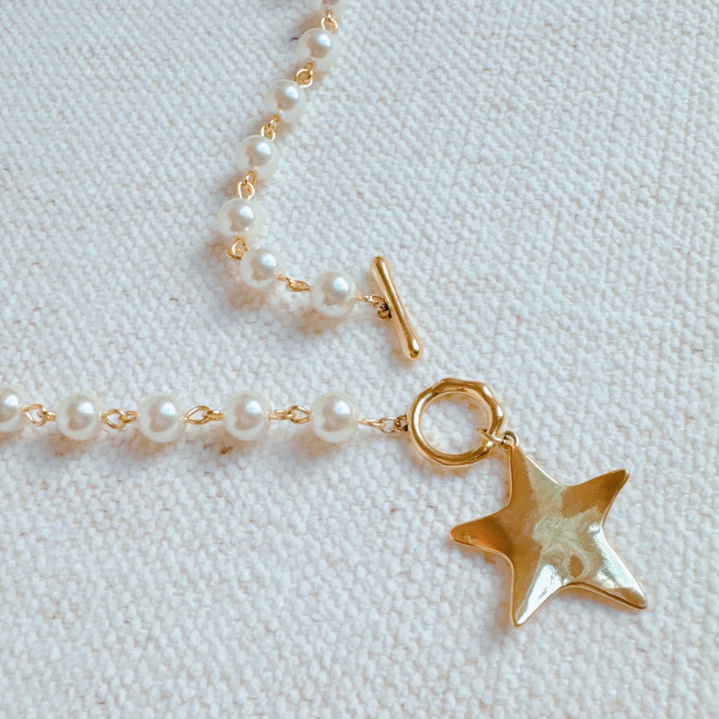 Star Pearl Chain Necklace (ONLINE EXCLUSIVE)