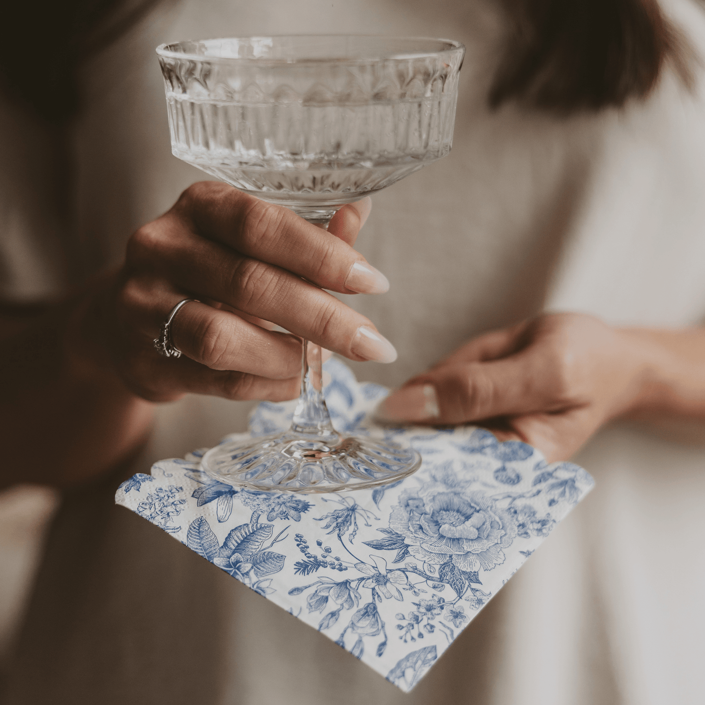Blue Delft Cocktail Napkins (ONLINE EXCLUSIVE)