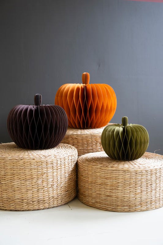 Paper Accordian Pumpkins