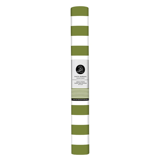 Green Stripe Tablerunner