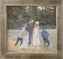 Thick Barnwood Custom Photo Frames