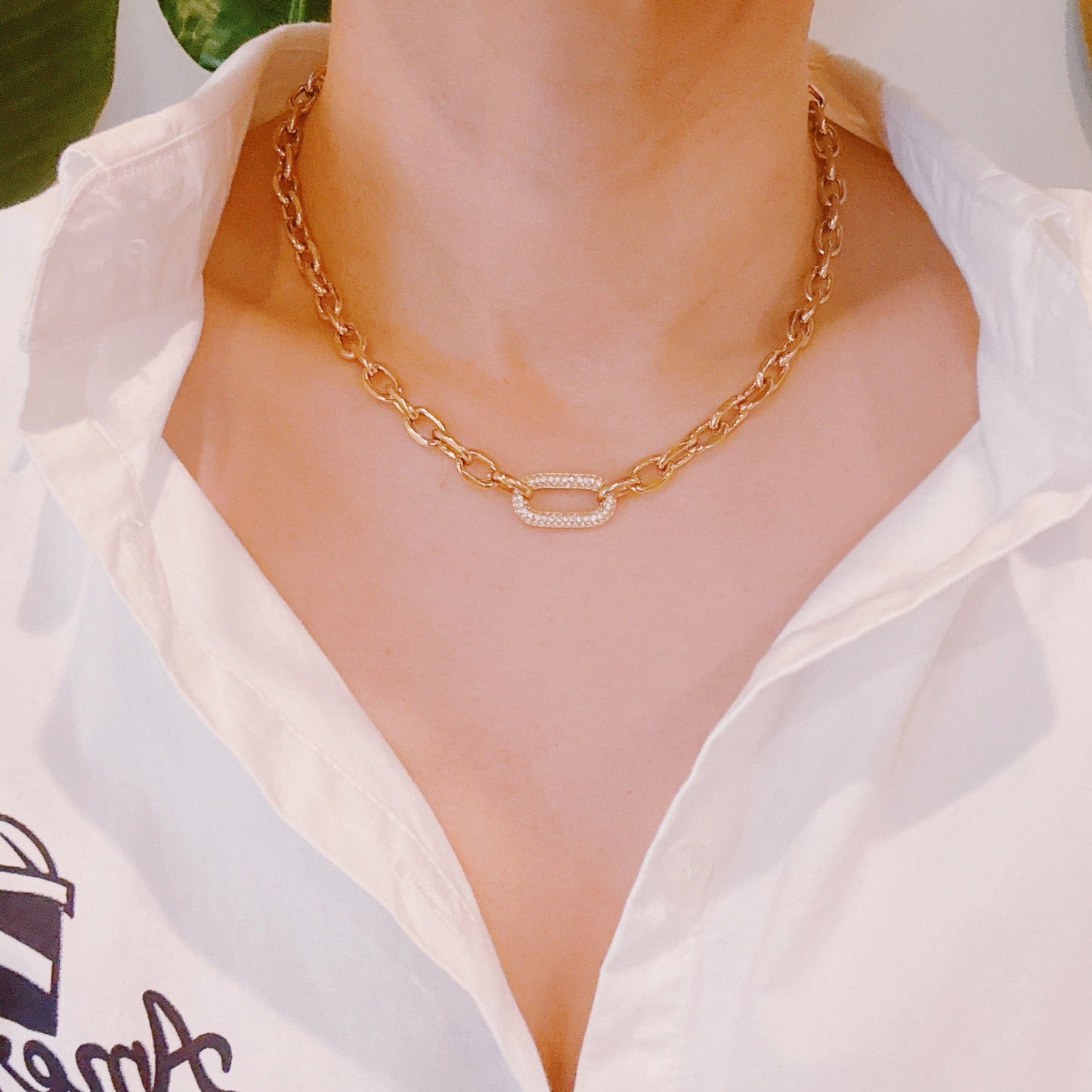 Lock Chain Necklace (ONLINE EXCLUSIVE)