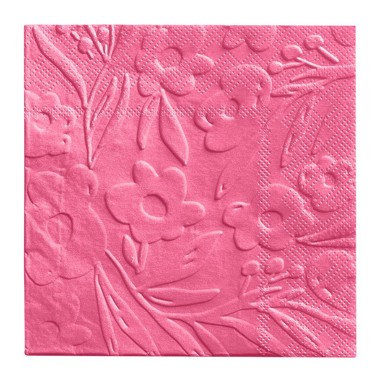 Embossed Floral Napkins