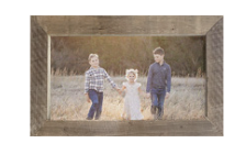 Thick Barnwood Custom Photo Frames