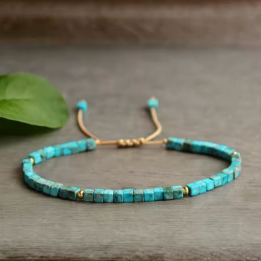 Turquoise Bead Bracelet