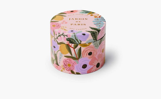 Jardin de Paris Tin Candle