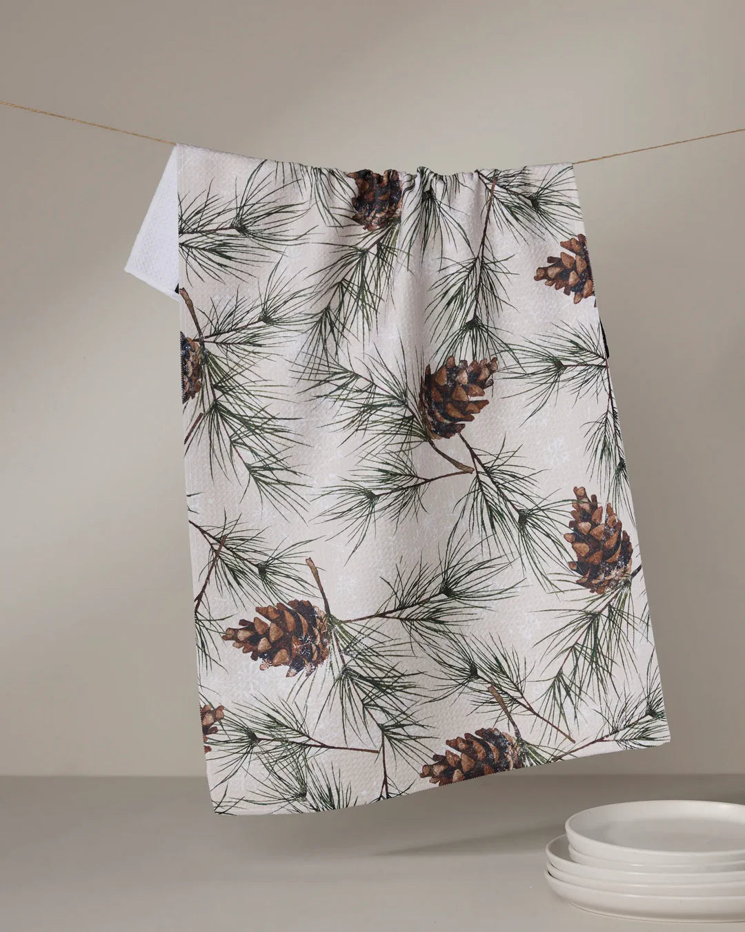 Geometry Tea Towels Winter