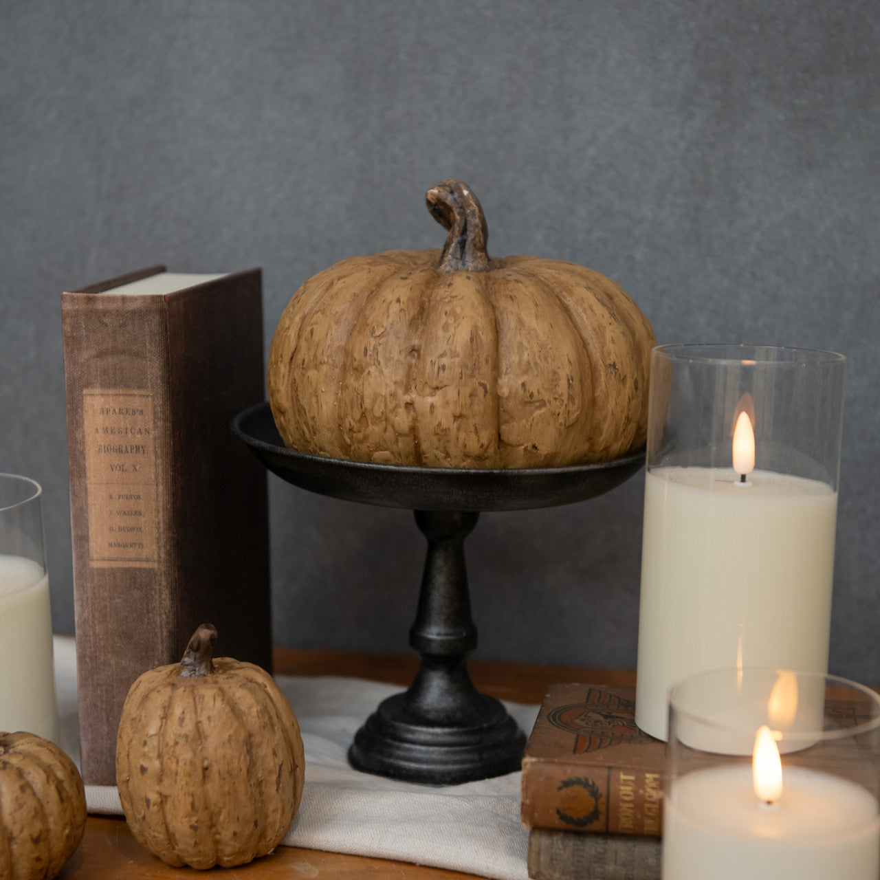 Beige Short Pumpkin