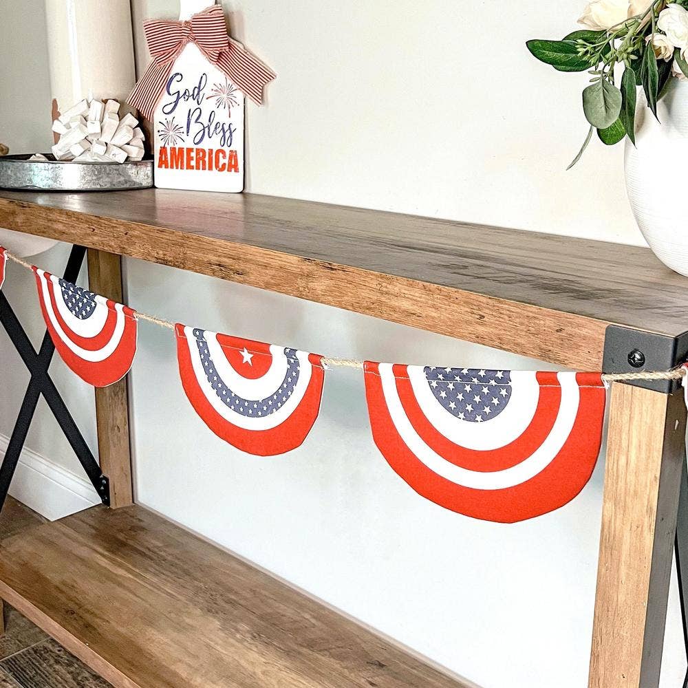 American USA Flag Bunting