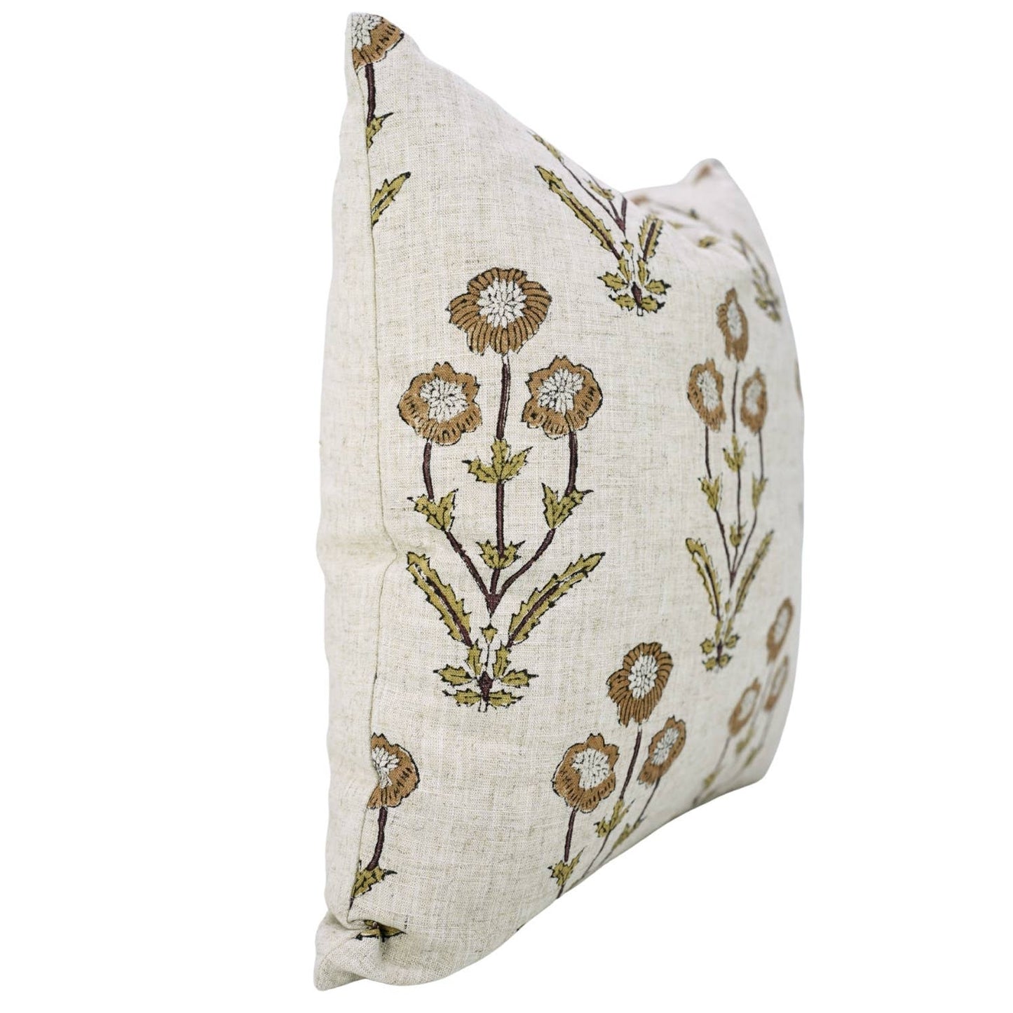 Yellow Floral Pillow