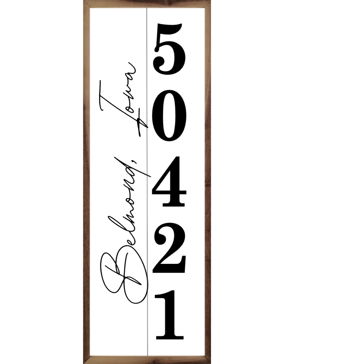 Belmond 50421 White Framed Print
