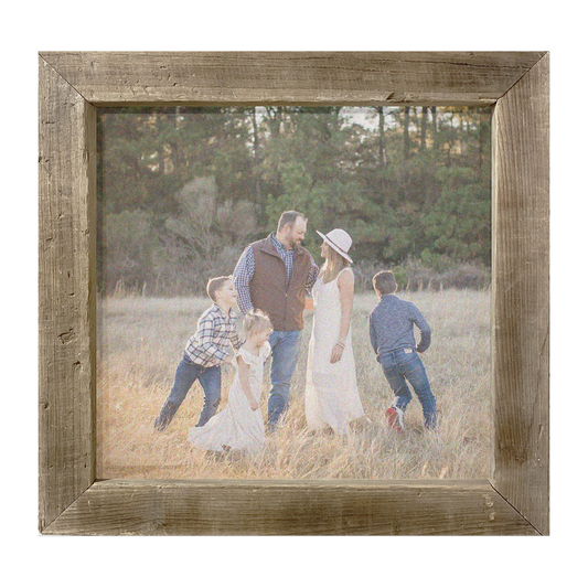 23x23 Timberwood Photo Frame: Brown