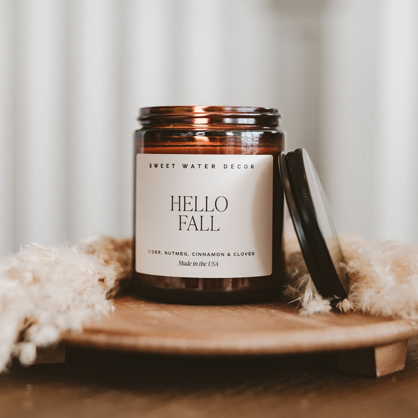 Hello Fall Candle