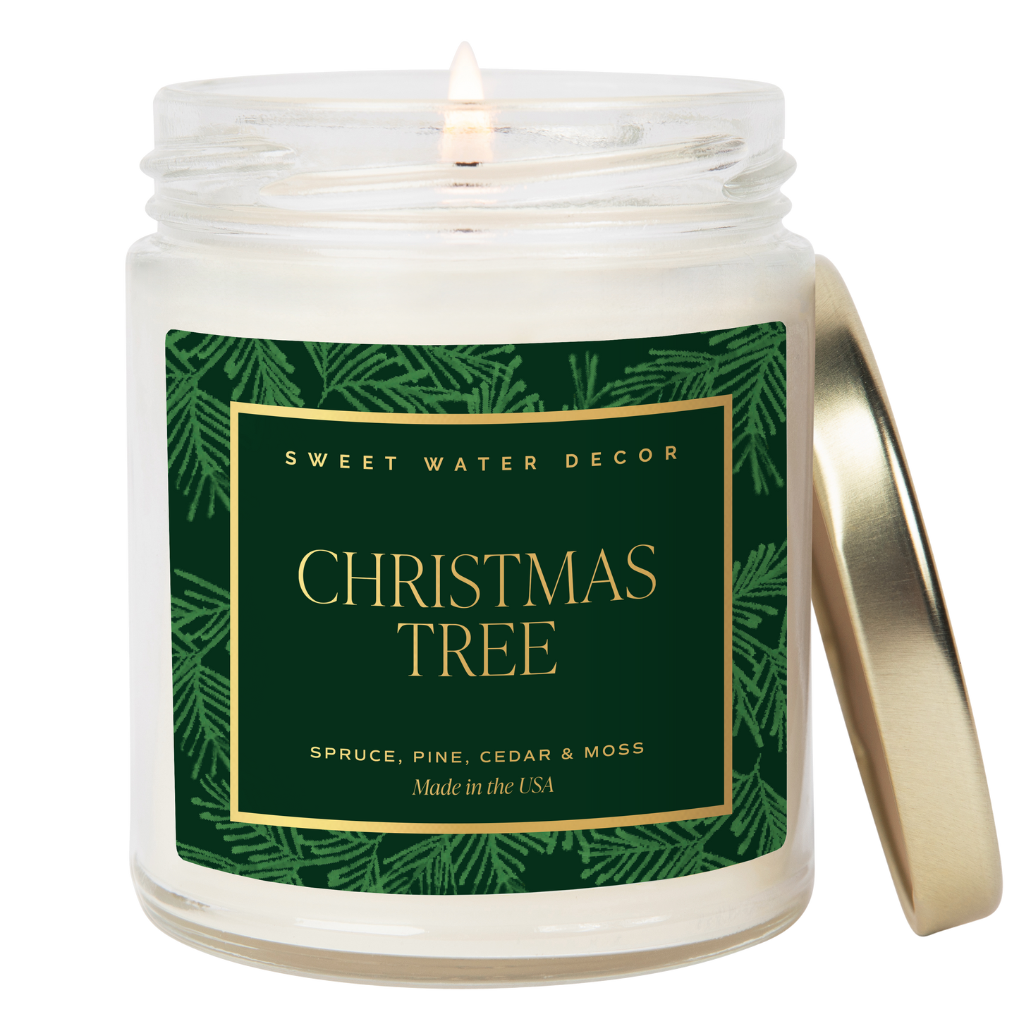 Christmas Tree Soy Candle