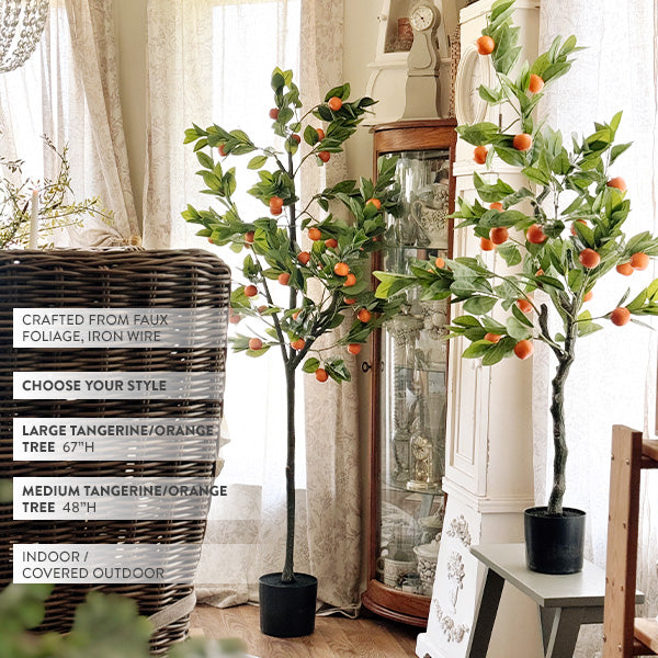 Faux Tangerine Tree (ONLINE EXCLUSIVE)
