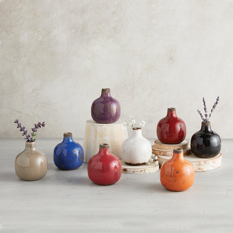 Ceramic Bud Vase - Cream