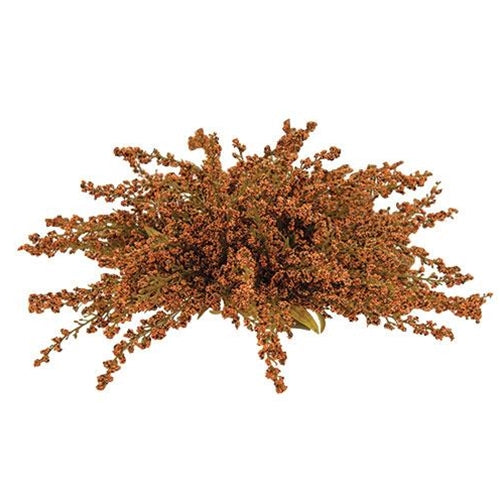 Fall Burnt Orange Half Sphere