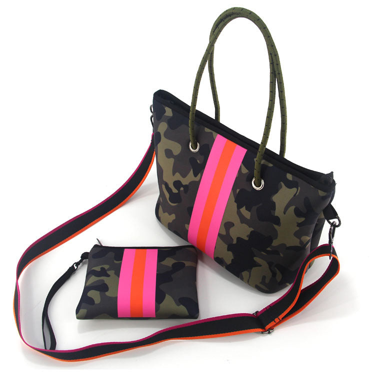 Neoprene Handbag Set - 3 Colors