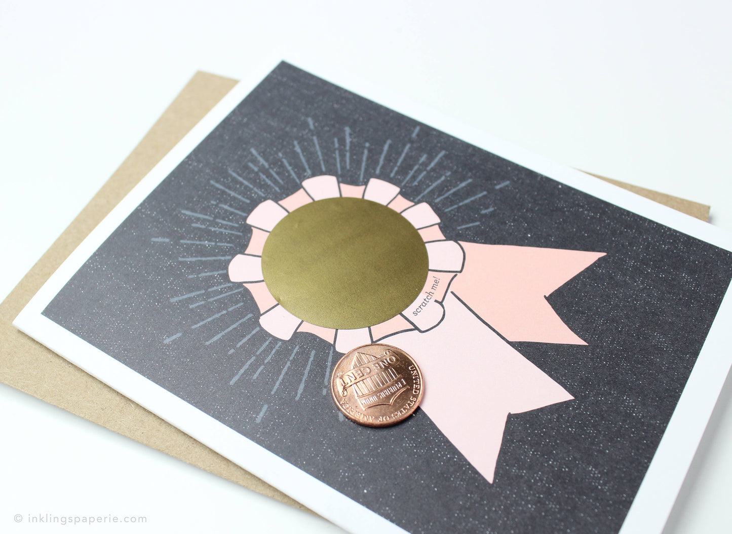 World's Best Mom Scratch-off Card