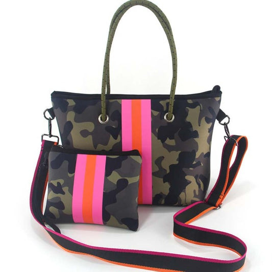 Neoprene Handbag Set - 3 Colors