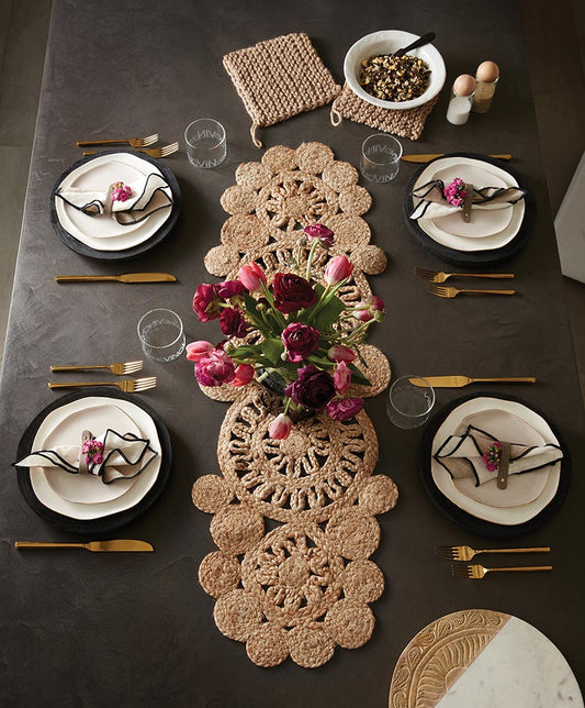 Woven Seagrass Table Runner