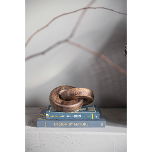 Mango Wood Chain Link Decor