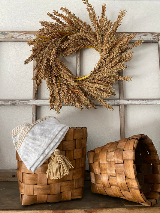 Woven Chipwood Baskets