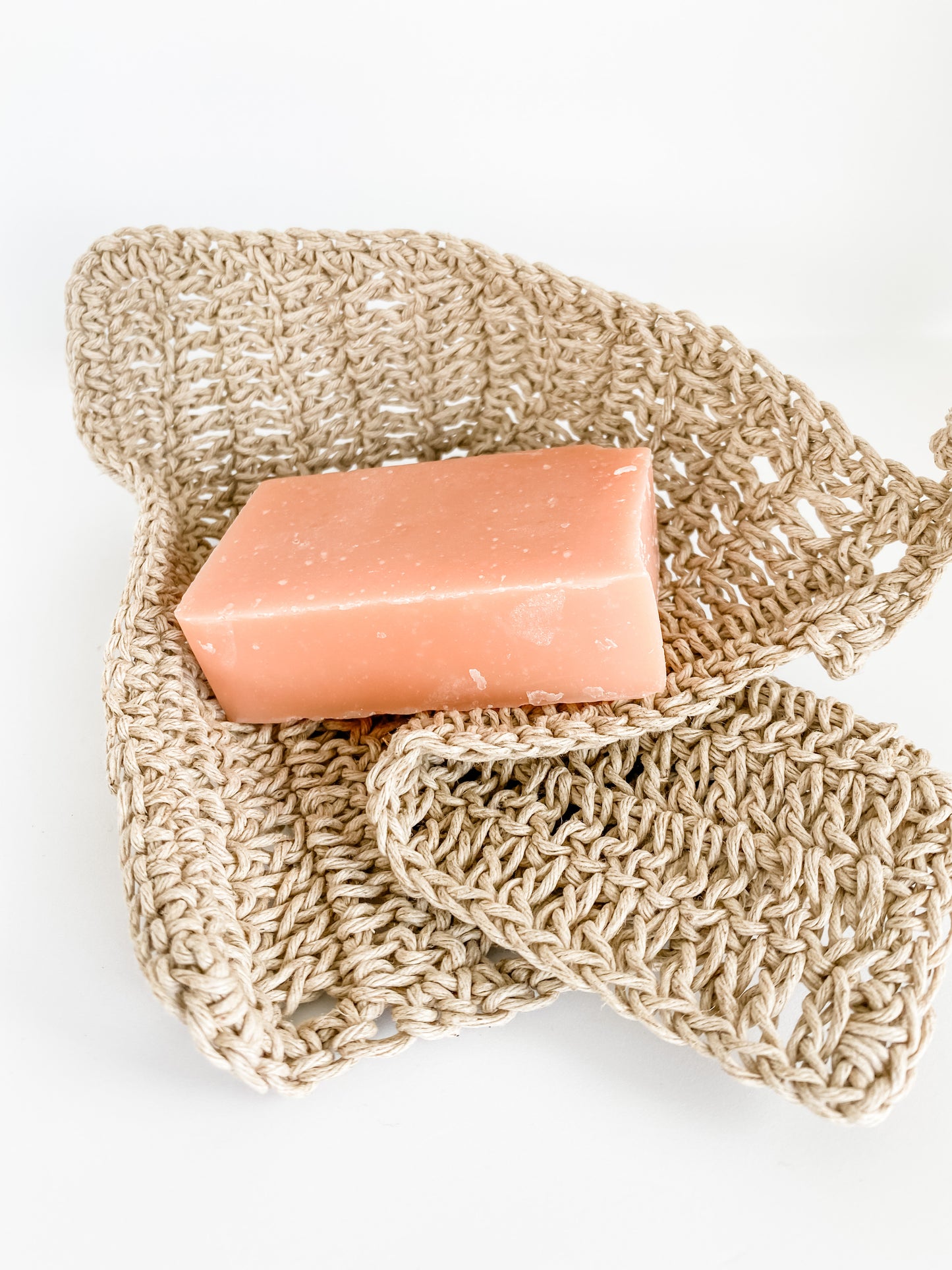 Exfoliating Hemp Washcloth & Vegan Soap